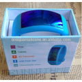 silicone wristband pedometer with usb flash drive
